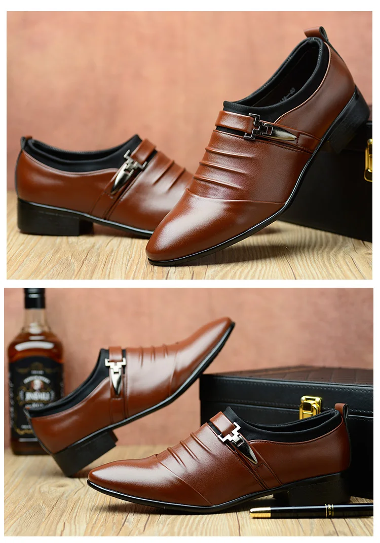 homem sapatos de oxford formal para homem mocassins masculino