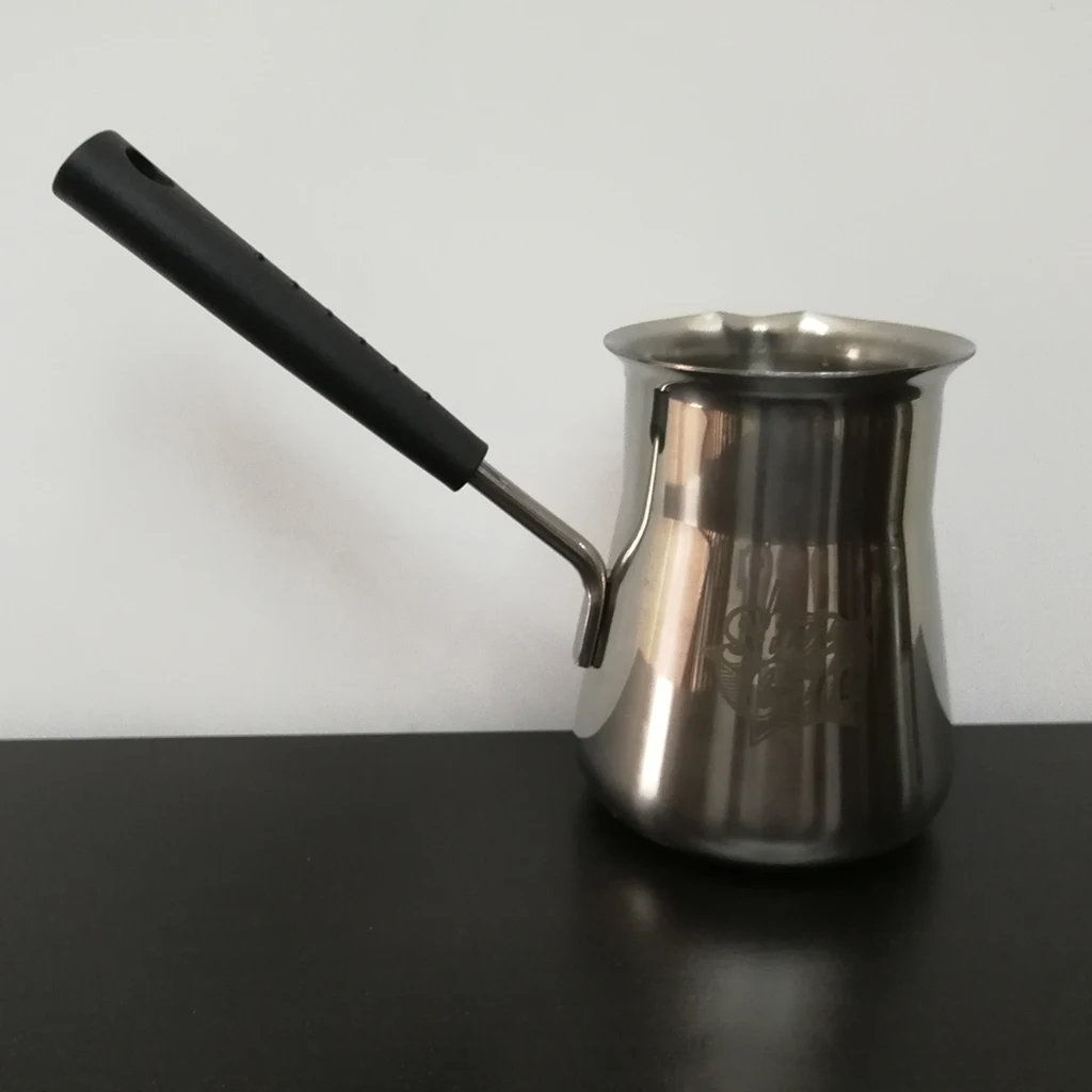 Stainless Steel Butter Warmer Coffee Milk Warmer Turkish Coffee Pot
