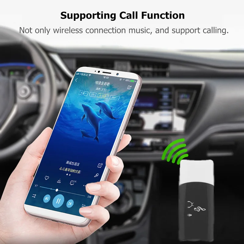Bluetooth приемник v4.0 A2DP аудио стерео 3 5 мм 4 0 адаптер ключ в беспроводной USB для Android