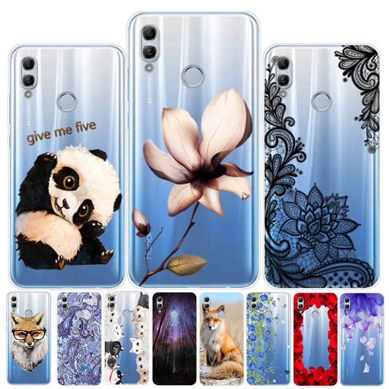 

6.21" For Huawei P Smart 2019 Case Silicon Soft TPU Clear Back Cover For Huawei P Smart 2019 POT-LX1 Case Coque PSmart 2019 Capa