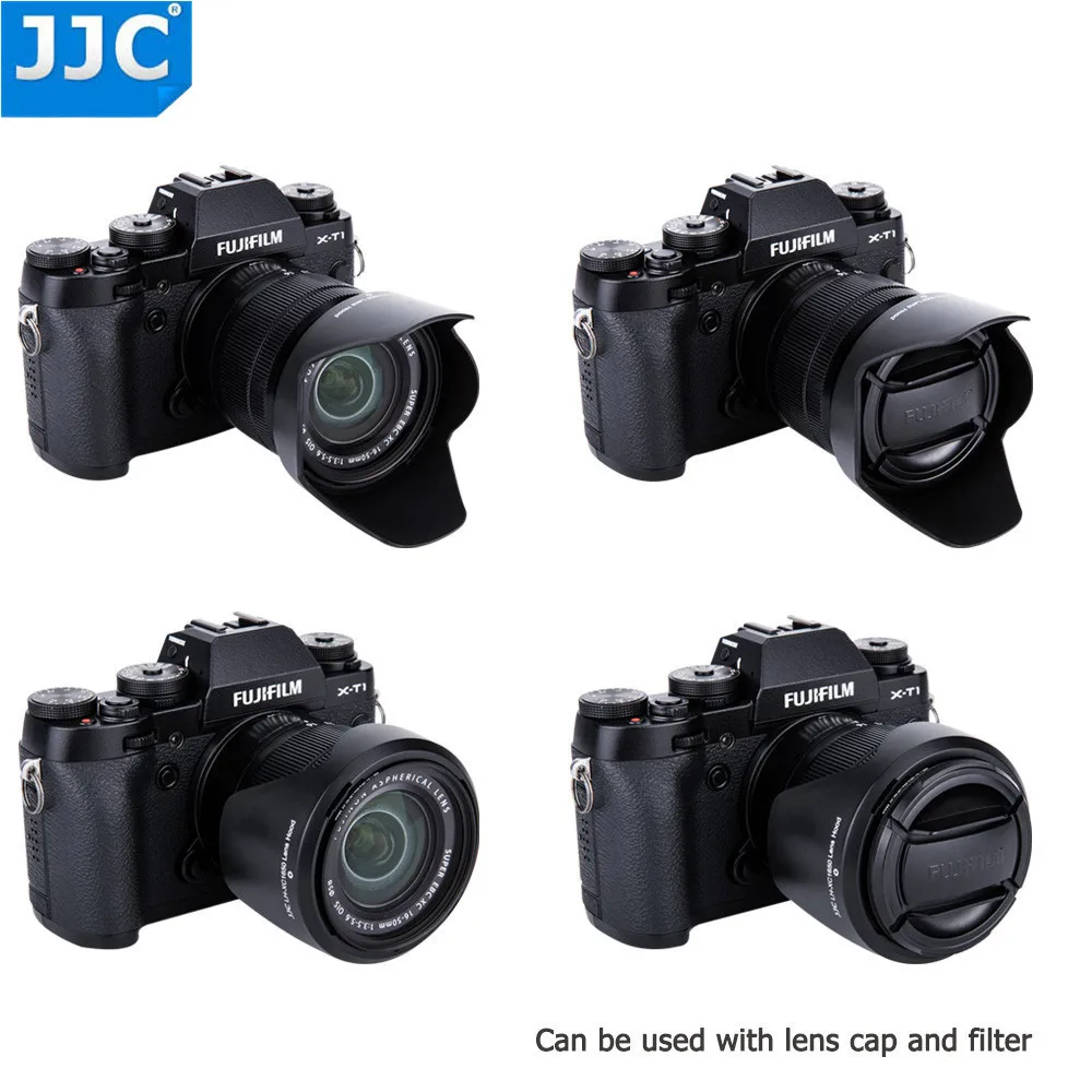 Байонетная бленда JJC для объектива камеры Fujifilm XC 16 50 мм OIS /XC с защитой от непогоды