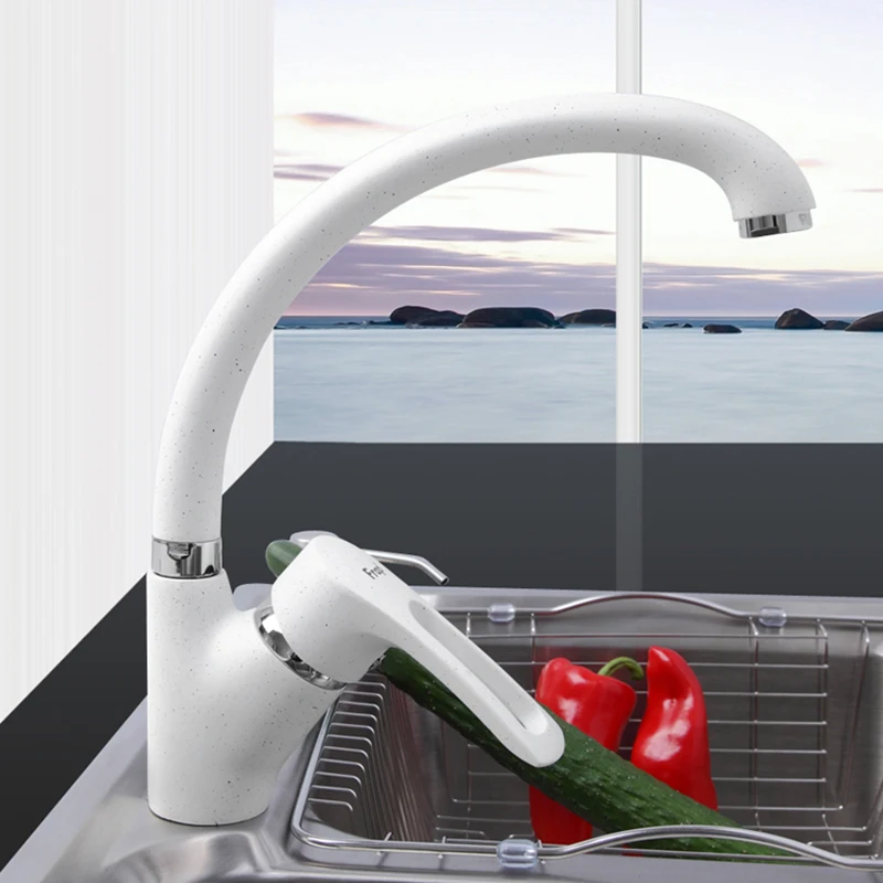 Frap New Modern Multicolor Spray painting Kitchen Faucet Cold and Hot Water Mixer Tap Single Handle 360 Rotation Torneiras F4166 Frap New Modern Multicolor Spray painting Kitchen Faucet Cold and Hot Water Mixer Tap Single Handle 360 Rotation Torneiras F4166