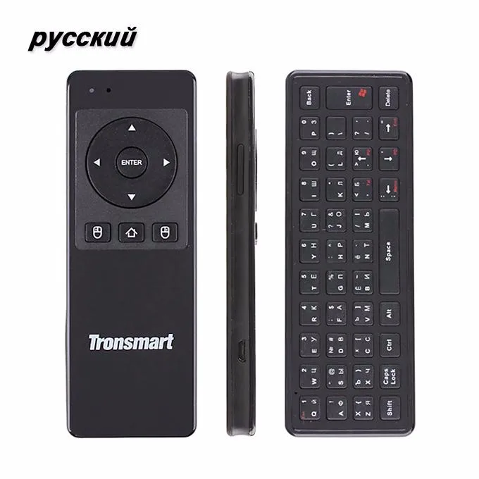[Russian Optional] Tronsmart TSM-01 2.4GHz Wireless Keyboard Air Mouse Gaming Accessories for Computer Tablet PC Android TV Box (1)