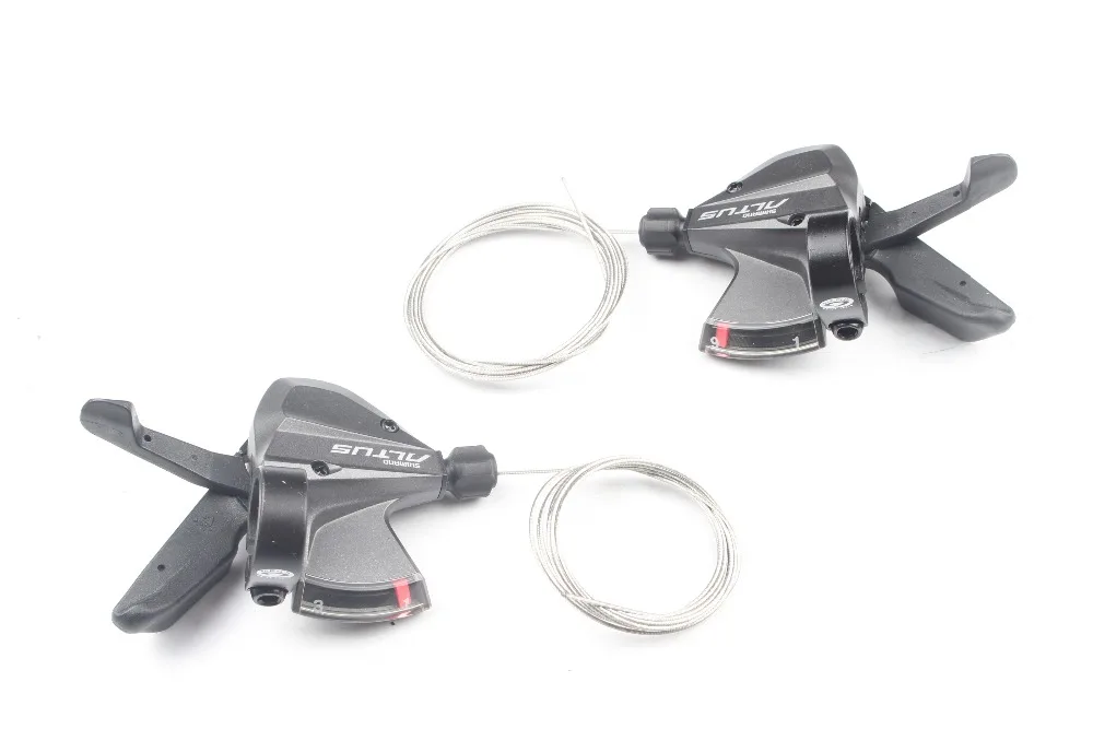 

Shimano Altus M370 9 Speed Shifter Trigger Set SL-M370 3X9 w/inner Cable