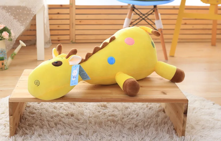 

large 70cm creative lovely cartoon giraffe back cushion sofa cushion plush throw pillow toy home decoration gift a1744