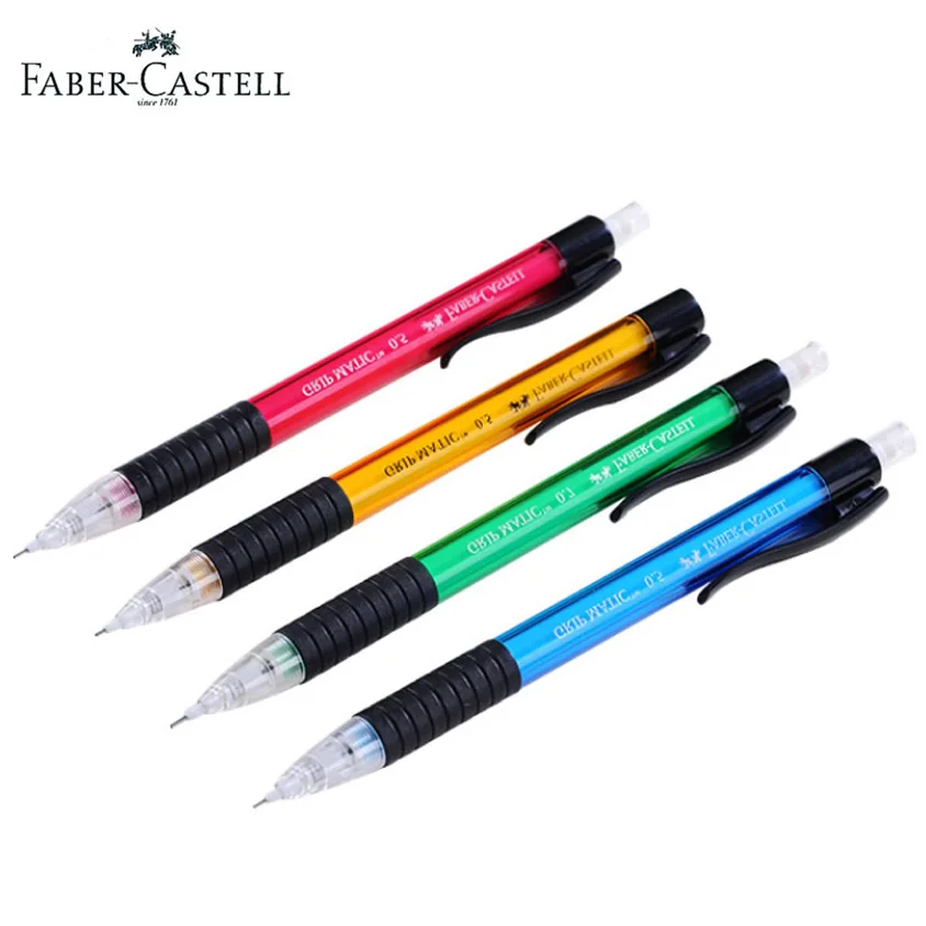 Механический карандаш Faber Castell с рукояткой Matic или сверхтонкими выводами графит