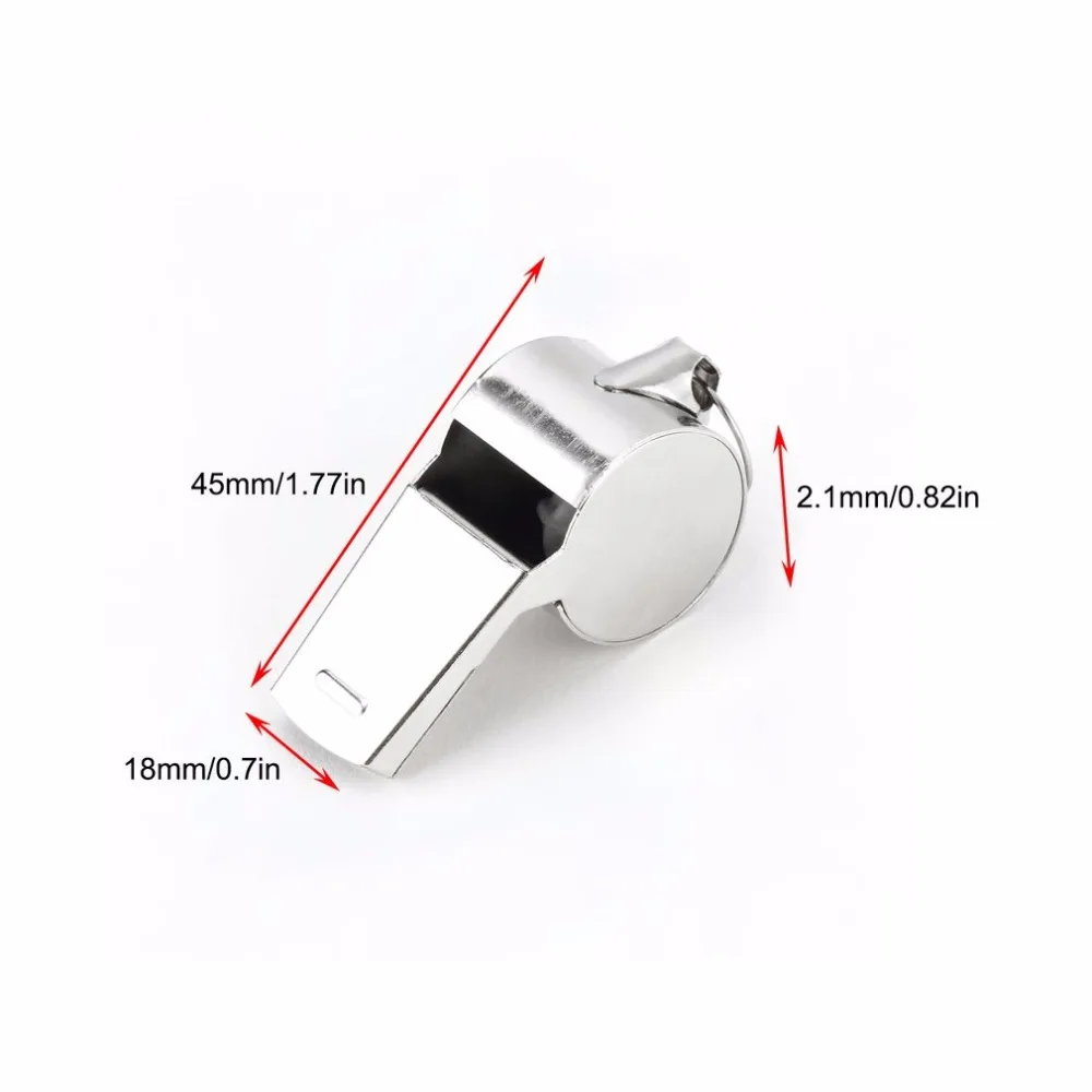 1 шт. Новое поступление металлический свисток судьи Спорт Регби вечерние обучение Школьный Футбол