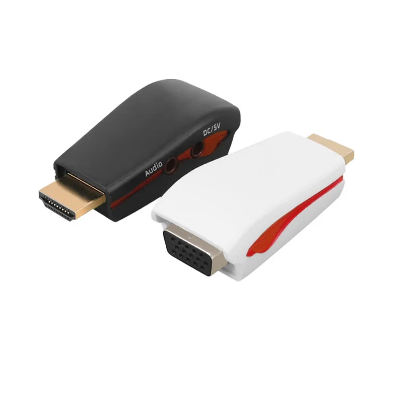 2 шт. HDMI мужчин и женщин VGA коммутатор опора для переходника HD 1080 P Аудио Видео коммутатор для ПК проектор для ноутбука