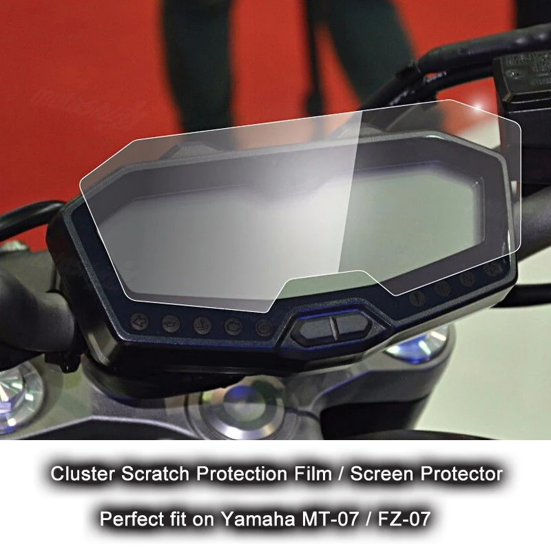 

For Yamaha MT-07 FZ-07 MT07 Cluster Scratch Protection Film Screen Protector Sticker for Yamaha FZ07 MT 07 2014 2015 2016 2017