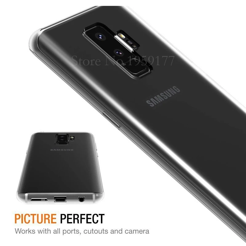 Soft Transparent Case For Samsung Galaxy S9 Case Cover Silicone Back Cover Phone Case For Samsung Galaxy S9 Plus S 9 G960F G965F (2)