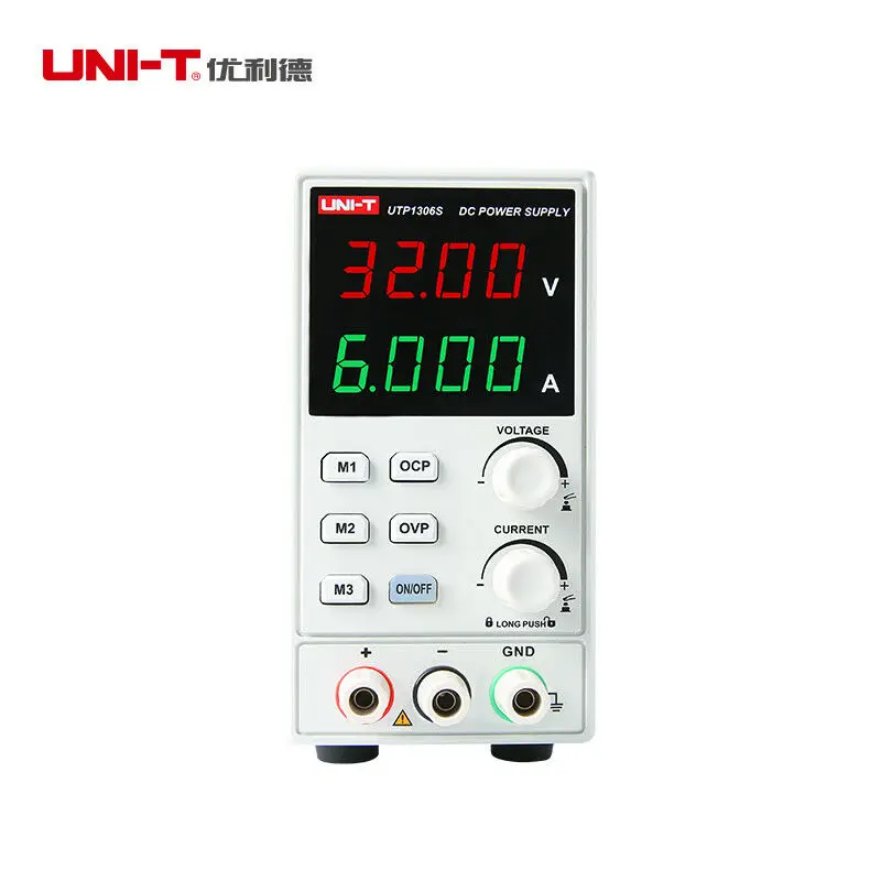 UNI-T UTP1306S Регулируемый DC Питание Одного переменного тока 32 V/6A 4 биты 220V вход OVP