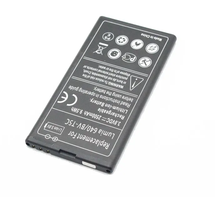 ITopZea 1x2500 mAh/9.5Wh BV-T5C/BVT5C/BV T5C Сменный аккумулятор для Nokia microsoft Lumia 640 RM-1073