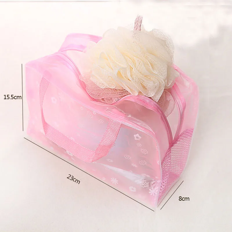5 Colors Make Up Organizer Bag Toiletry Bathing Storage Bag women waterproof Transparent PVC Travel cosmetic bag 5 Colors Make Up Organizer Bag Toiletry Bathing Storage Bag women waterproof Transparent PVC Travel cosmetic bag
