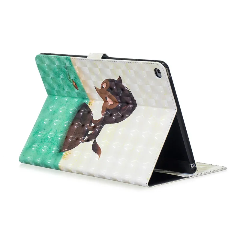 Wekays для Coque Apple Ipad Air 2 Ipad 6 мультяшная Панда 3D кожаный чехол для Ipad Air 2 Ipad6 чехол для Ipad Air2 Shell