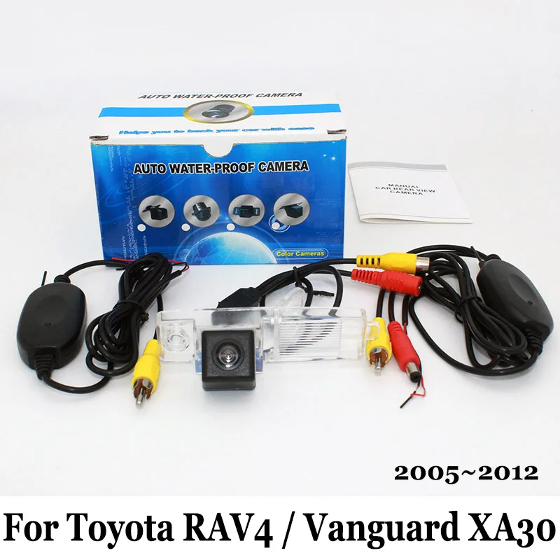 For Toyota RAV4 Vanguard XA30 2005 2012 NO Spare Wheel On Door RCA Wire Or