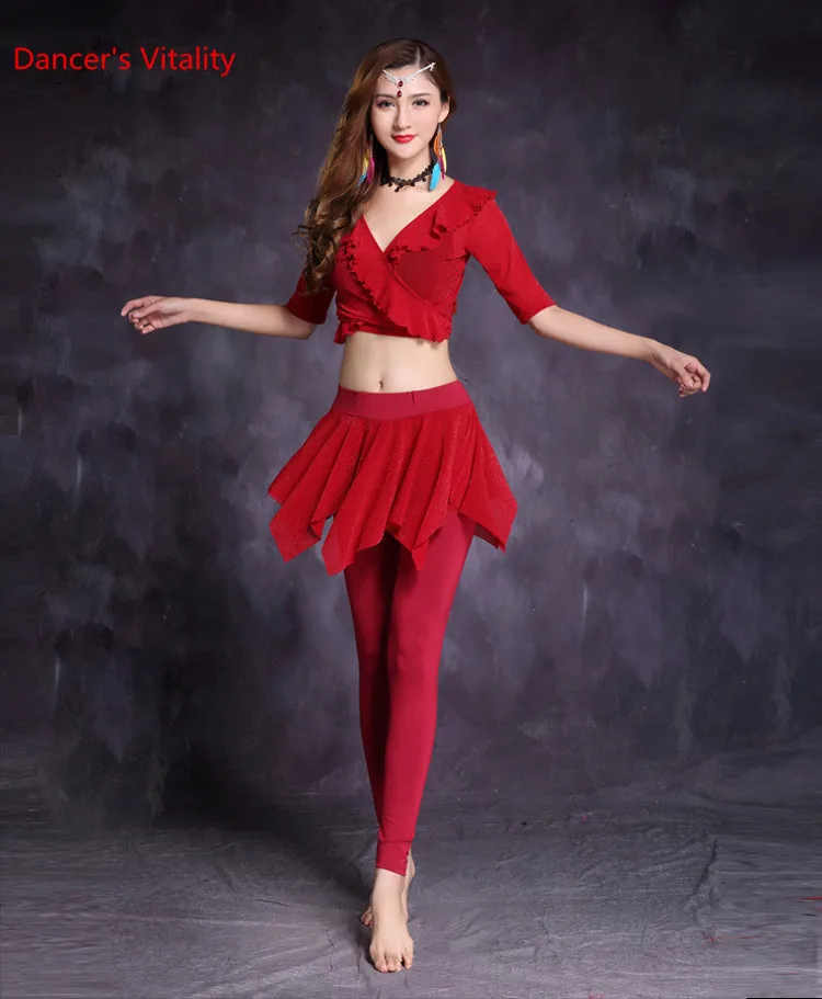 Belly Dance Suit New Practice uniforms Dance Performance Costumes Practice Exercises Costumes BellyDance Clothing