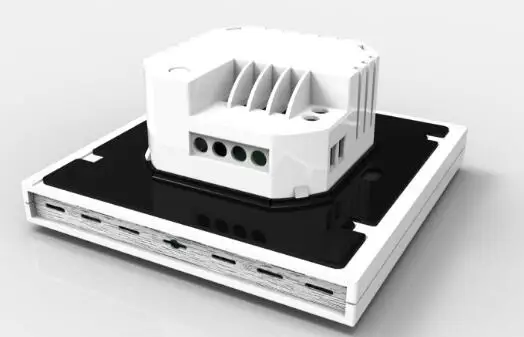 BHT-002GC настенный котел термостат Электрический нагрев сантехника ЖК большой экран регулятор температуры