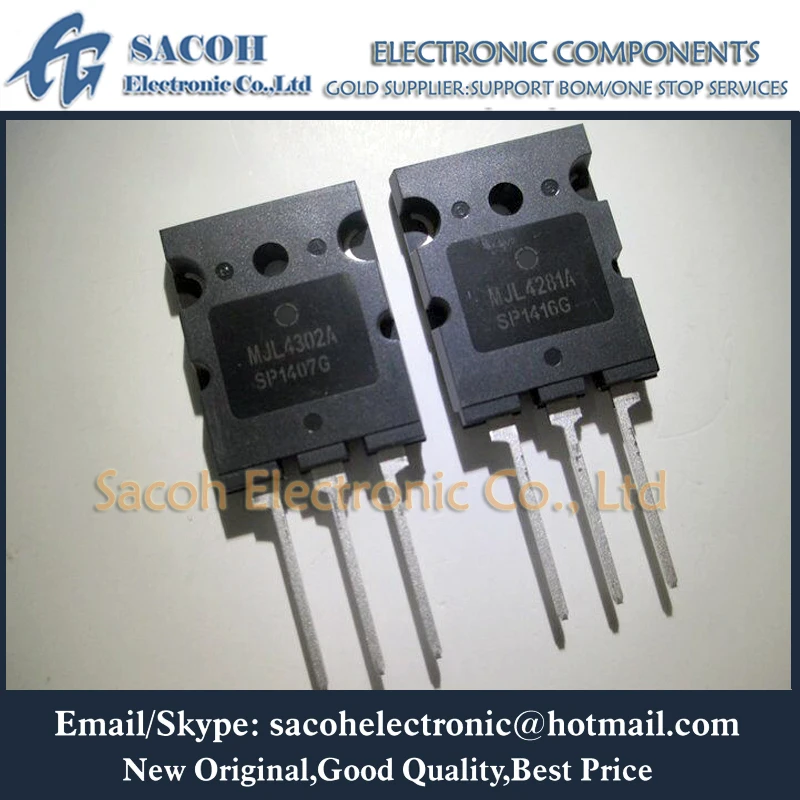 

10pcs MJL4302A MJL4281A ( MJL4302 5pcs+5pcs MJL4281 ) TO-3PL 15A 350V 230W