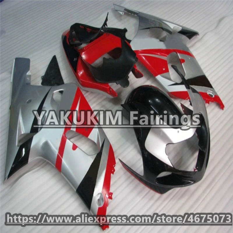 ABS инъекции Обтекатели для SUZUKI GSXR600 750 K1 2001 2002 2003 мотоцикл обтекатель GSXR 600 k1 кузова