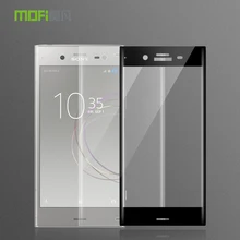 Для Sony Xperia XZ1 закаленное стекло Mofi 3D изогнутые для Xperia XZ1 двойной F8342 Экран Full защитная пленка HD Защита ЖК экрана