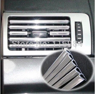 

6MM*1metres "U" STYLE CHROME TRIM STRIP BUMPER AIR VENT GRILLE SWITCH RIM MOULDING