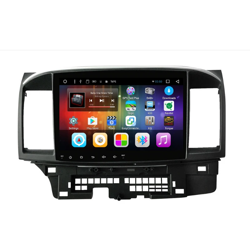 2DIN 1G + 16G android 7 1 автомобильный dvd для mitsubishi lancer с радио DAB 3G 4G WIFI BT HD 1024*600