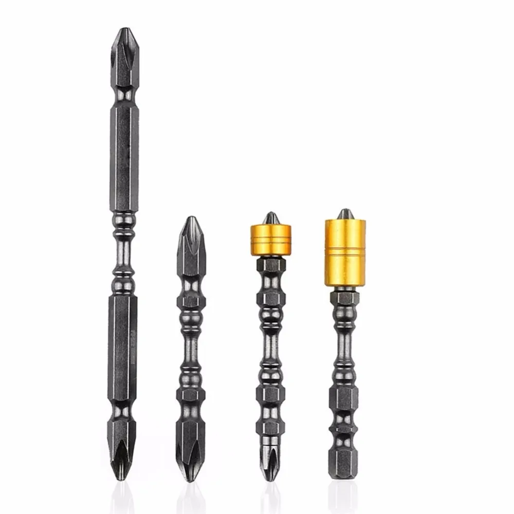 

Strong Magnetic Hardness Phillips Screwdriver Bit Durable Steel Drills Bits Tool 4pcs/sets