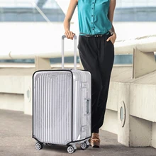 Behogar 24 дюймов прозрачный водостойкий пылезащитный ПВХ чемодан защита багажа Защитная крышка для мужчин женщин