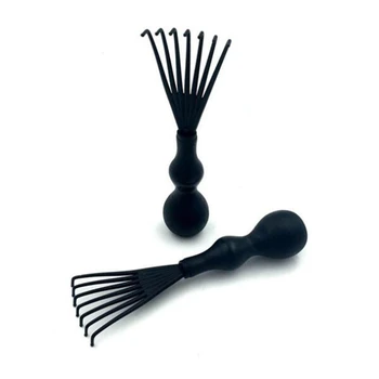 

Durable Plastic 1 pc Black Hair Brush Cleaner Remover Beauty Women Handle Hair Comb Cleaning Brush Remover Tools