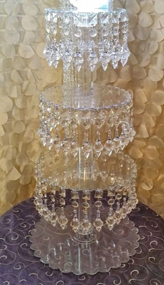 Tier Crystal Cake Stand | novoshi.co.za