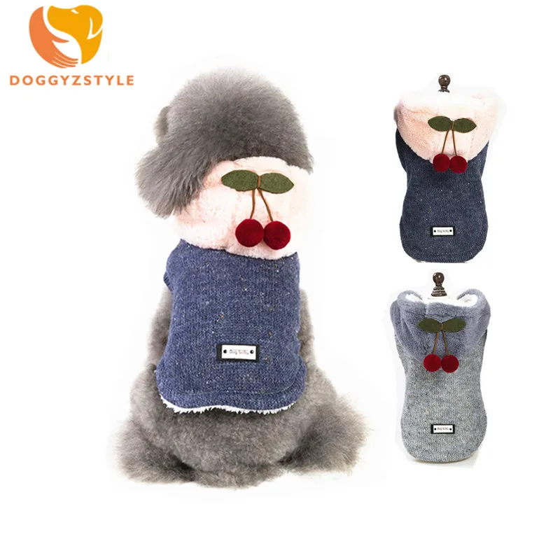 

DOGGYZSTYLE Pet Dog Clothes Winter Coat Jacket Pet Dogs Clothes Warm Clothing For Chihuahua Pug French Bulldog S-XXL