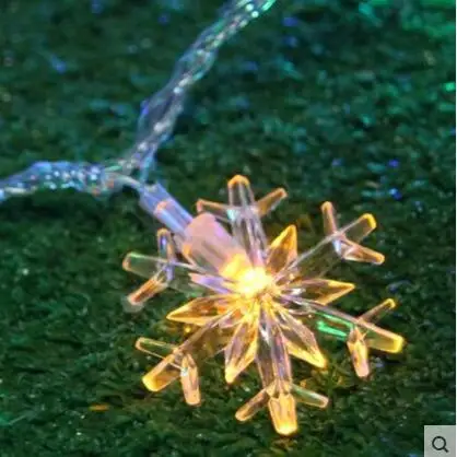 Гирлянда Snowflower светодиодный 10 м|luces de navidad|led cristmasled christmas |