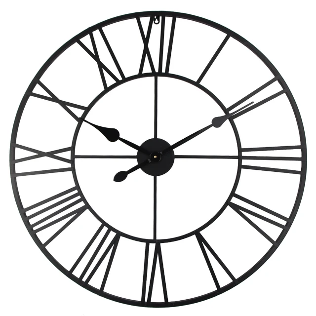 vintage 80cm wall clock