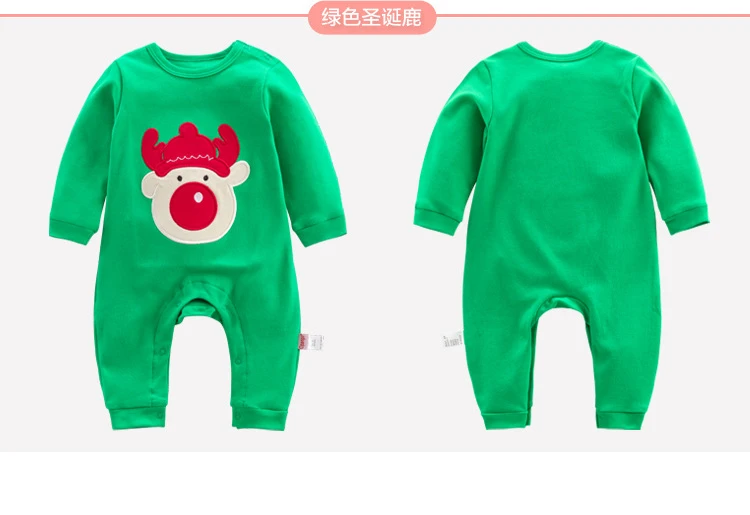 Christmas Embroidery Santa Clothing 100% Cotton Newborns Baby Boy Girl Clothes Spring Autumn Infant Long Sleeve Romper Pajamas HTB19KZ8bHwTMeJjSszfq6xbtFXaA - Christmas Embroidery Santa Clothing 100% Cotton Newborns Baby Boy Girl Clothes Spring Autumn Infant Long Sleeve Romper Pajamas