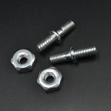 One Pair Brake Vane Cover Hexagon Nut Bar Stud Kit For STIHL MS210 MS230 MS250 Chainsaw