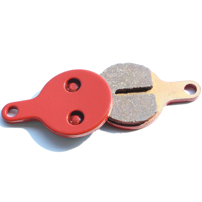 1 пара(2 шт) Красный спеченный велосипедный дисковый тормоз колодки для Tektro Lyra, lox