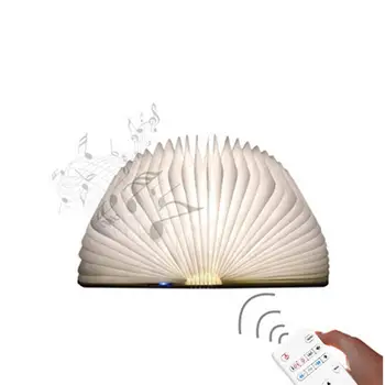 

HOT Wireless remote control colorful bluetooth speaker LED book light Quran reader to learn Muslim wireless Quran speaker gift