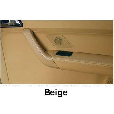 SRXTZM для Volkswagen Touran Caddy 2006- автомобильные модифицированные аксессуары из микрофибры кожаная внутренняя панель двери подлокотник 8 шт - Название цвета: Beige