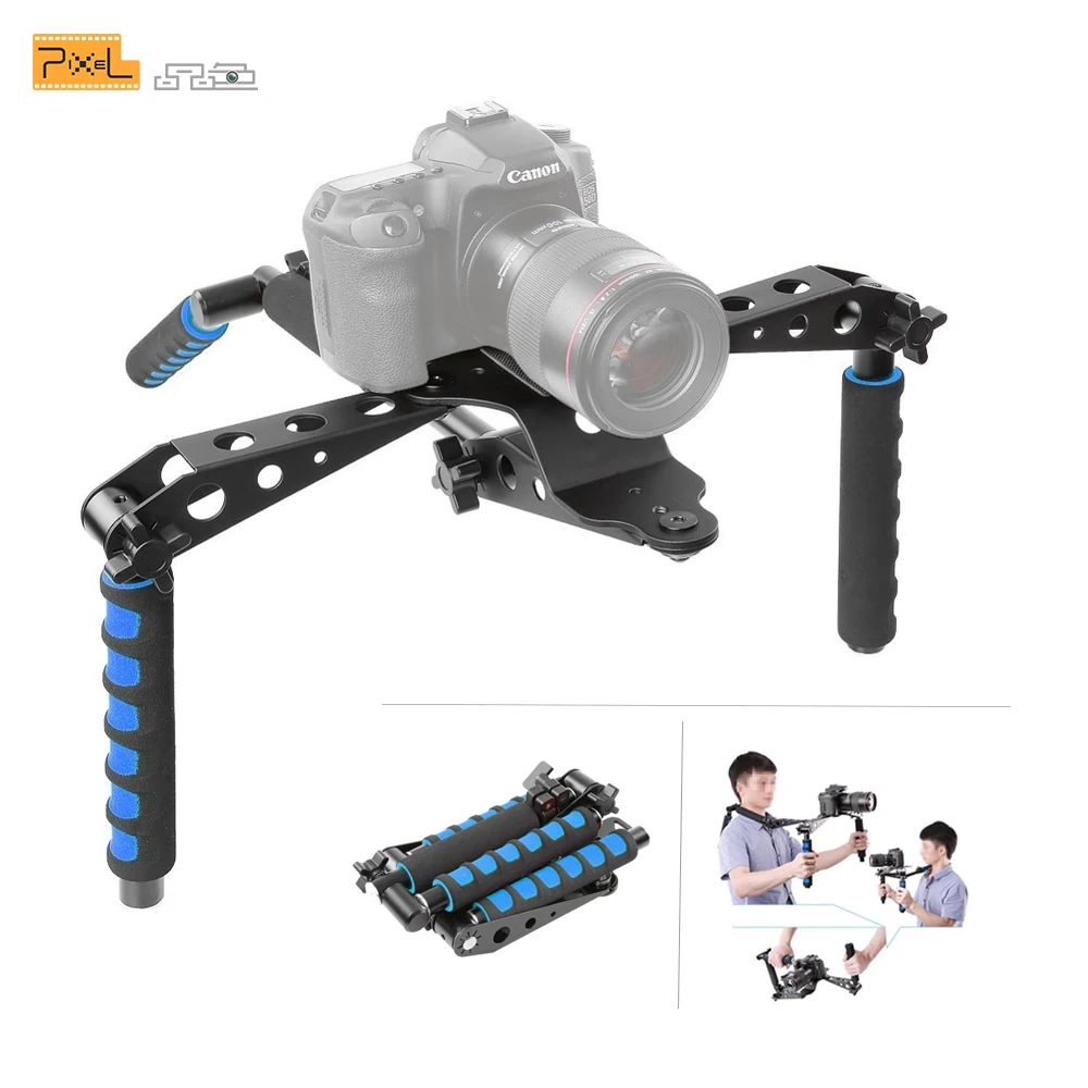 Pixel Premium DSLR Rig кино комплект наплечный держатель аксессуары для фотостудии для Canon Nikon DSLR видеокамера камера DV