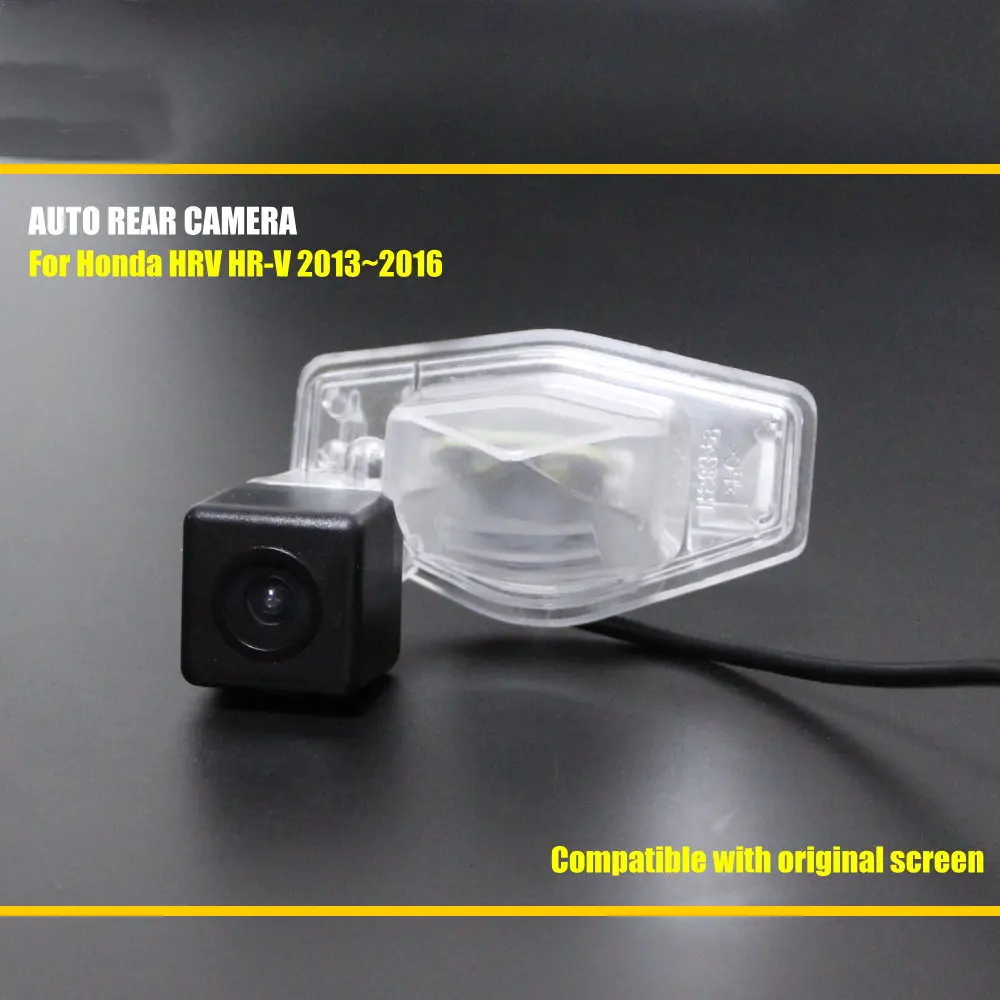혼다 HRV HR-V XRV XR-V 베젤 2013-2022 호환 순정 차량 디스플레이 후방 카메라, 어댑터형 백업 카메라 액세서리