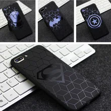 

3D Touch Case For IPhone X 8 7 Plus 6S Soft Silicone Relief Pattern Phone Case For IPhone 7 6 S Plus Back Cover Superman Batman