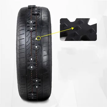 

1pc Winter Car Road Safety Emergency Anti Skid Wheel Tyre Snow Chain for Car Off-road Vehicle SUV Truck Safety Driving Non-slip