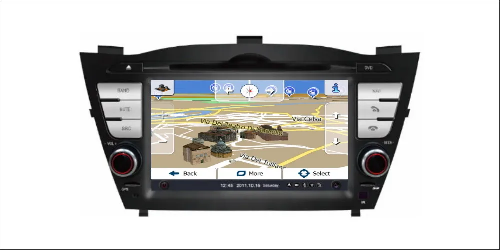 Top Liislee Car Android Multimedia For Hyundai IX35 2010~2013 Radio CD DVD Player GPS Navi Map Navigation Audio Video Stereo System 18