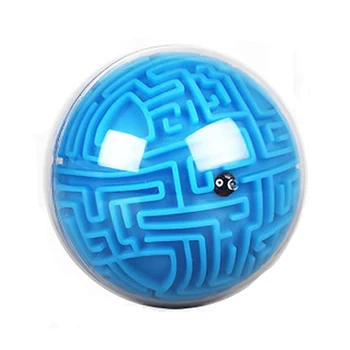 

Baby 3D Stereo Science Puzzle Labyrinth Ball Kids Creative Decompression Maze Puzzle Ball for Children Gifts Early Education Toy