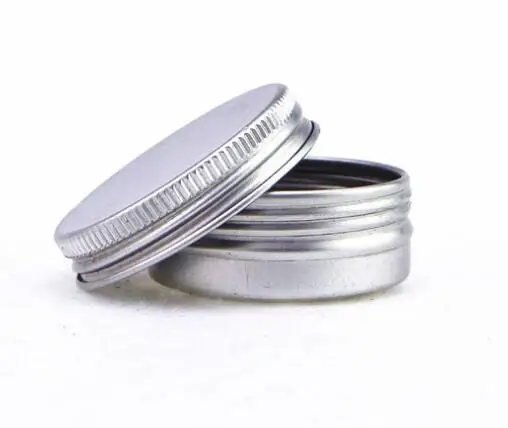 

100pcs/lot 10g Aluminum Jar Tin Pots 10cc Cosmetic Packaging Container