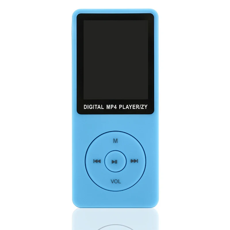Blue Мини mp3-плеер 1.8in TFT экран HIFI легкий портативный кинопроигрыватель GDeals - Цвет: Blue