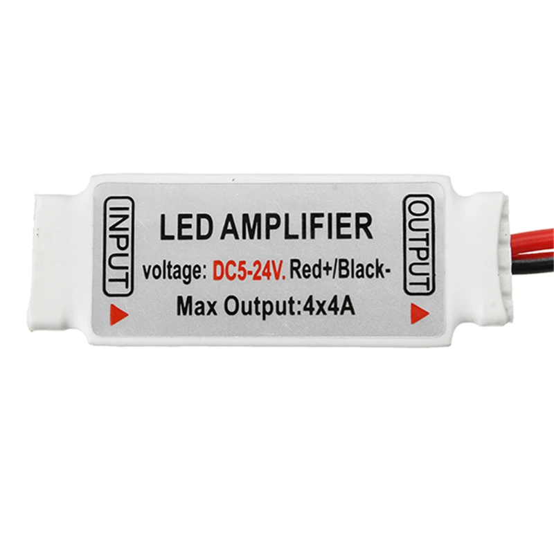 DC5-24V 4CH x 4A мини усилитель RGBW 5 pin контроллер для 5050 2835 RGBW светодиодный источник света ленты света PWM Репитер сигнала мобильного телефона хорошее качество