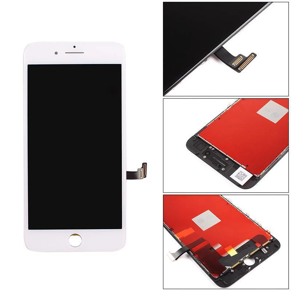 

LCD Display + Screen Touch Digitizer + Frame Assembly for iPhone 7 Plus 5.5'' white color