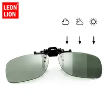 LeonLion, новинка, цветные зажимы в виде солнцезащитных очков, женские Поляризованные Ретро очки, прямоугольные очки для вождения, Lunette De Soleil Femme