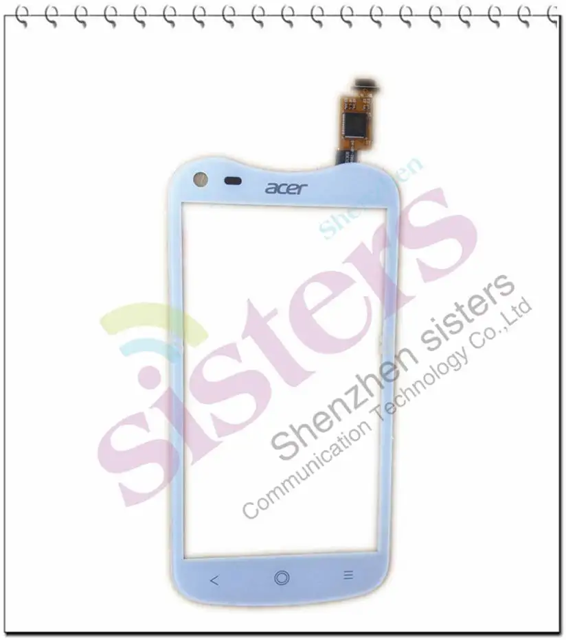 ACER0001 E2 V370 Black White Touch Screen with Digitizer For Acer Liquid E2 Duo V370 (6)